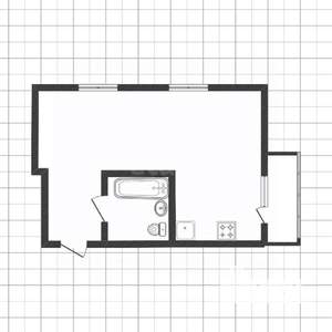 Студия квартира, вторичка, 40м2, 14/21 этаж