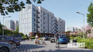 2-к квартира, строящийся дом, 47м2, 4/5 этаж