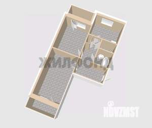 2-к квартира, вторичка, 51м2, 4/9 этаж