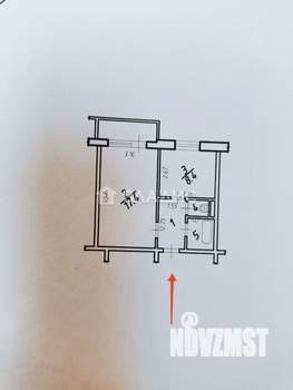 1-к квартира, вторичка, 34м2, 2/10 этаж