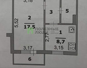 1-к квартира, вторичка, 35м2, 8/10 этаж