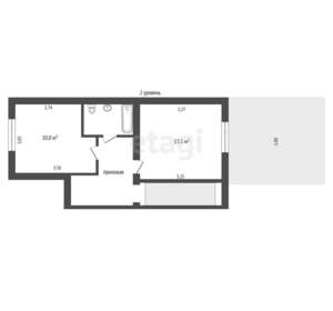 4-к квартира, вторичка, 92м2, 4/14 этаж
