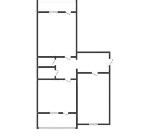 2-к квартира, вторичка, 72м2, 6/14 этаж