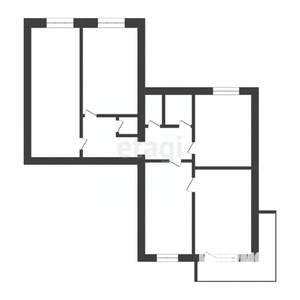4-к квартира, вторичка, 88м2, 6/14 этаж