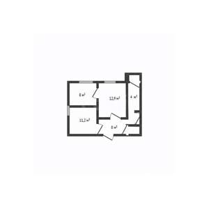 2-к квартира, вторичка, 48м2, 3/5 этаж