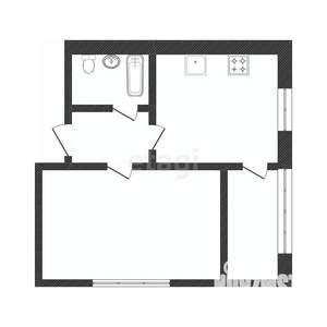 1-к квартира, вторичка, 44м2, 3/16 этаж