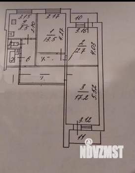 3-к квартира, вторичка, 73м2, 10/10 этаж