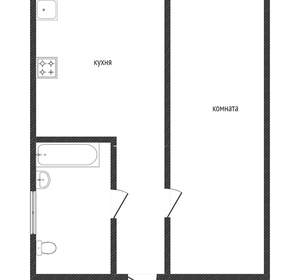 1-к квартира, вторичка, 32м2, 3/5 этаж
