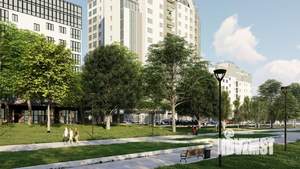 1-к квартира, строящийся дом, 35м2, 4/18 этаж