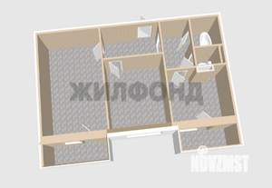 2-к квартира, вторичка, 51м2, 10/10 этаж