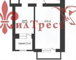 1-к квартира, вторичка, 39м2, 10/12 этаж