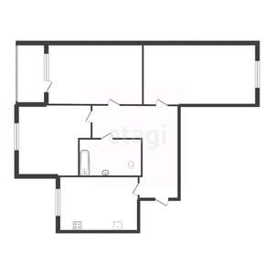 3-к квартира, вторичка, 90м2, 3/3 этаж