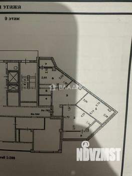 Студия квартира, вторичка, 86м2, 9/17 этаж