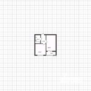 1-к квартира, вторичка, 40м2, 6/9 этаж