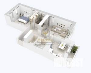 2-к квартира, вторичка, 68м2, 1/7 этаж