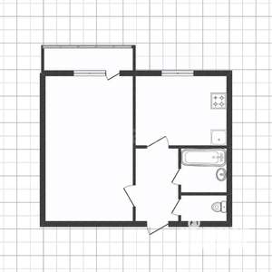 1-к квартира, вторичка, 37м2, 5/10 этаж