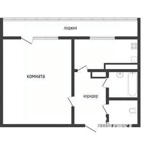 1-к квартира, вторичка, 31м2, 7/10 этаж