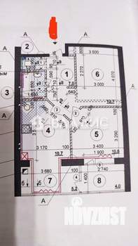 2-к квартира, вторичка, 54м2, 3/7 этаж