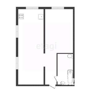 2-к квартира, вторичка, 50м2, 5/5 этаж