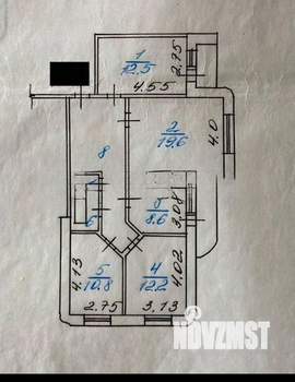 4-к квартира, вторичка, 86м2, 10/17 этаж
