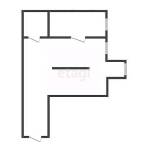2-к квартира, вторичка, 48м2, 1/5 этаж