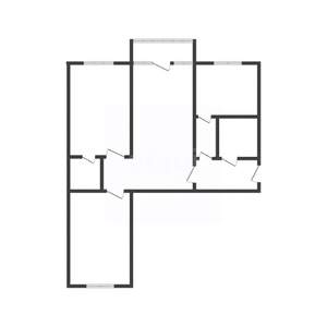 3-к квартира, вторичка, 58м2, 2/5 этаж